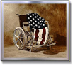 Disabled veteran wheel chair